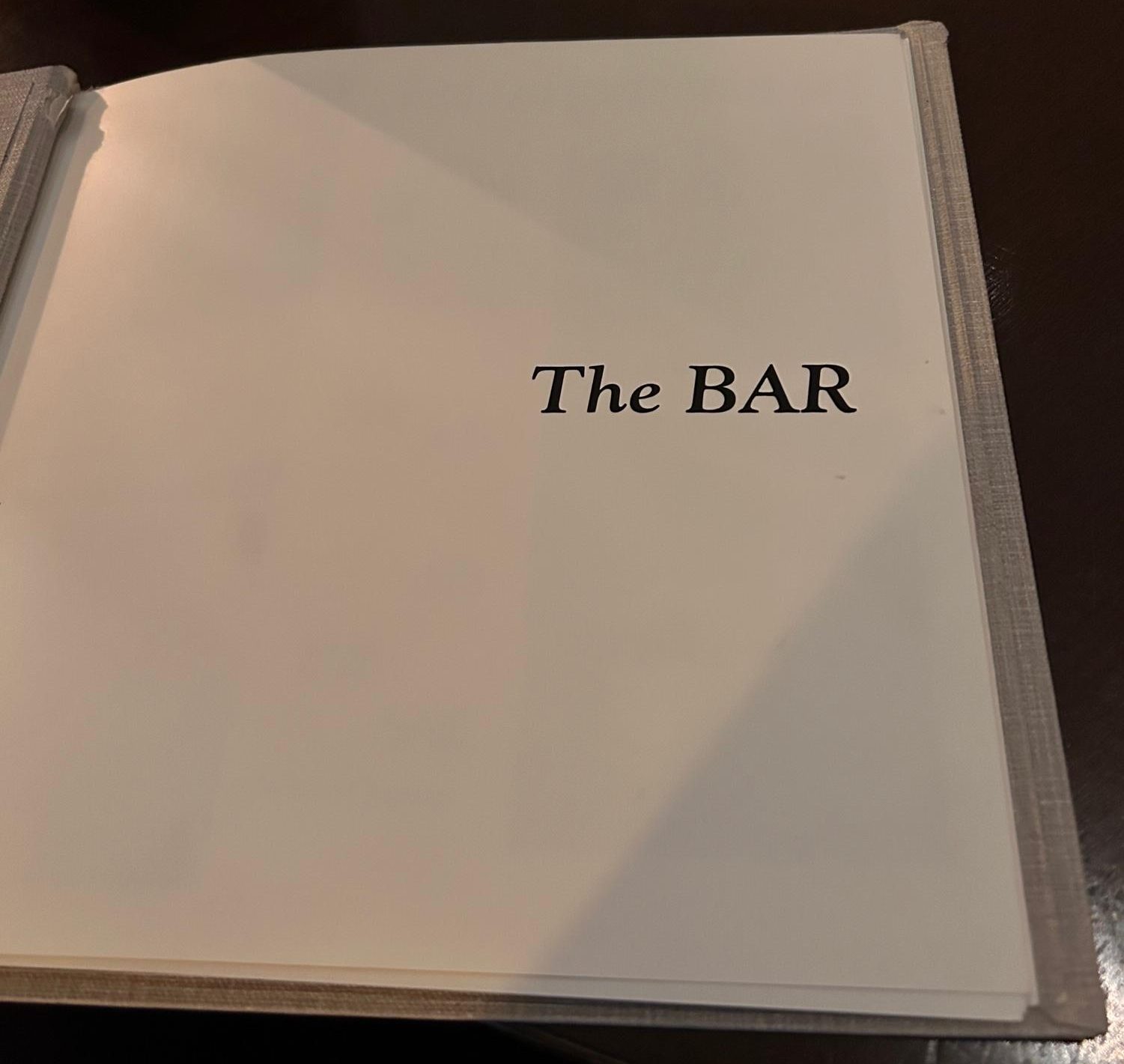 The BAR